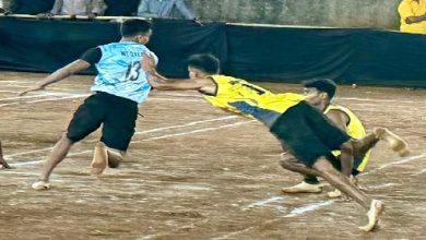 विद्यार्थी क्रीडा केंद्र आयोजित ६२ वी खो-खो स्पर्धा voice of eastern