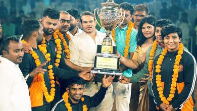 ‘नरसिंह यादव दंगल लीग’ कुस्ती स्पर्धेत महाराष्ट्र अजिंक्यपद पटकावले. Voice of eastern