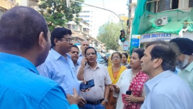 गिरगावातील वीज समस्येवर प्रशासनाला धारेवर - voice of eastern